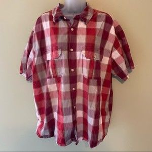 Woolrich Plaid Button Down Shirt, Size XL